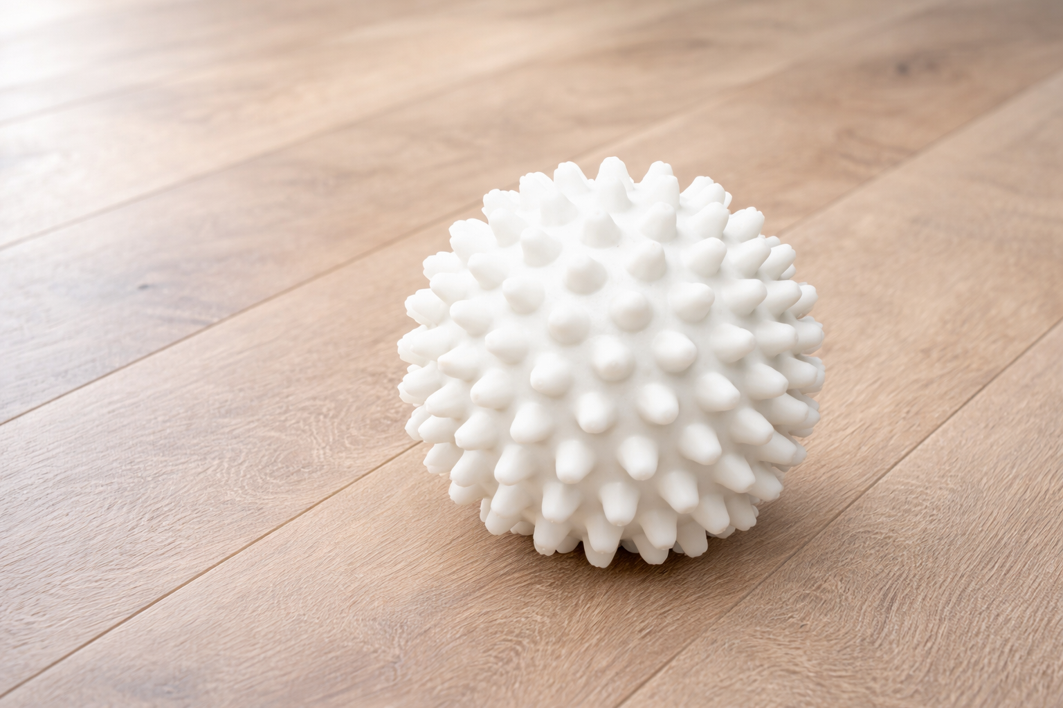 洗濯機に入れて使う洗濯ボールのイメージ